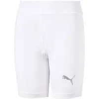 Puma Pantalón deportivo negro / blanco
