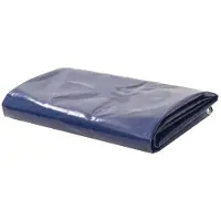 vidaXL , lona de protección, 650 g/m², 6 x 8 metros, color azul