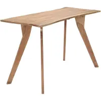 vidaXL Mesa de comedor, 120 x 58 x 76 cm, madera maciza de acacia