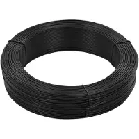 vidaXL Alambre para vallas, 250 metros, 1,6/2,5 mm, acero, color antracita