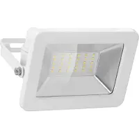 Goobay Foco LED para exteriores de la marca , con 30 W de potencia, 2550 lúmenes, luz blanca neutra de 4000 K y conector de cable M16, color blanco