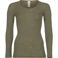 Engel - Women's Undershirt L/S - Ropa interior merino size 38/40, oliva