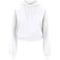 FILA Baalberge Cropped Hoody Bright White Talla: L | Sudaderas con Capucha Outlet | Mujer | Blanco