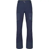 Norrøna - Ropa de esquí de travesía mujer - Lyngen Hiloflex200 Slim Pants W'S Indigo Night para Mujer - Talla M - Azul marino