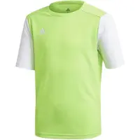 Adidas Camiseta funcional 'Estro 19' lima / blanco