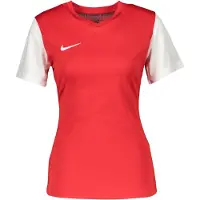Nike Camiseta de fútbol 'Tiempo Premier II' rojo vivo / blanco