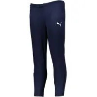 Puma Pantalón deportivo 'TeamRise' azul oscuro / blanco
