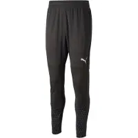 Puma Pantalón deportivo 'TeamCUP' gris oscuro / negro / blanco