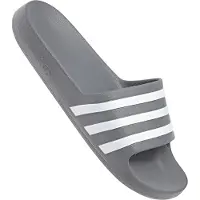 Adidas Originals Zapatos abiertos 'Adilette Aqua' grafito / blanco