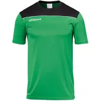 Uhlsport Camiseta funcional verde / negro / blanco