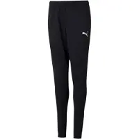 Puma Pantalón deportivo 'TeamRise' negro / blanco