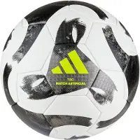 Adidas adidasBalón Tiro League césped artificial 4 White / Black / Iron Metallic / Solar Yellow Unisex