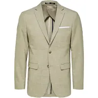 Selected Chaqueta saco 'SLHOasis' arena / blanco