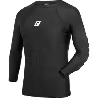 Reusch Camiseta térmica negro / blanco
