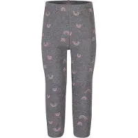 Happy girls Leggings antracita / rosa / talco