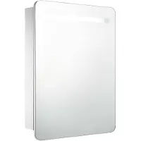 vidaXL , armario espejo LED, 60 x 11 x 80 cm