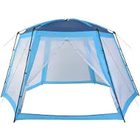 vidaXL , toldo para piscina, 500x433x250 cm, color azul