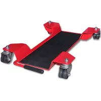 vidaXL : Ayuda para maniobrar motocicletas, color rojo