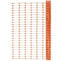 vidaXL , valla para jardín, 50 metros, color naranja