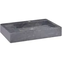 vidaXL Lavabo de 58x39x10 cm, mármol