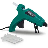 Vonroc Pistola de pegamento 70W - 11,2mm | Función antigoteo - Incl. 8 barras de pegamento
