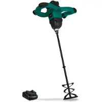 Vonroc Mezclador de pintura y cemento 20V - 2.0Ah | Incl. batería y cargador rápido