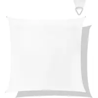Vonroc Toldo de sombra cuadrado - Premium - 360×360 cm - Resistente al agua | Blanco