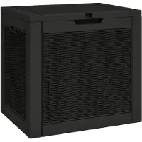 vidaXL Caja para jardín, color , 55,5 x 43 x 53 cm, polipropileno