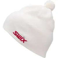 Swix - Tradition Hat with Flag - Gorro size 58 cm, blanco/gris