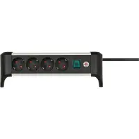 Brennenstuhl Brenn-1391040400 Regleta De Enchufes 4 Tomas 1.5 M