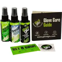 GloveGlu Kit De Mantenimiento Y Cuidado Esenciales Para Guantes De Portero 50ml 3 Unidades