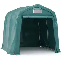 vidaXL Tienda de campaña para garaje, PVC, 1,6 x 2,4 m, color verde