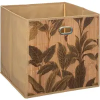 Sonstiges Cesta de almacenamiento de 31x31 cm - diseño de bambú