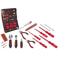 BRÜDER MANNESMANN Kit de herramientas Elektronik, 45 piezas