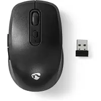 Nedis Ratón Inalámbrico Msws110bk