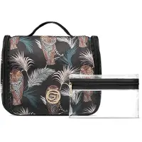 Gillian Jones Set De Accesorios De Belleza Spa Hang Up Palm Print
