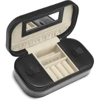 Gillian Jones Set De Accesorios De Belleza Jewelry Box Travel-black