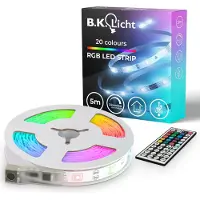 B.K. Licht Tira LED Fly USB, longitud 5 m, RGBW, control remoto