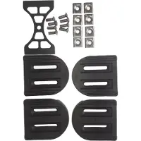 K2 Snowboard - Splitboards - Voile Splitboard Hardware Puck Set Canted - Negro