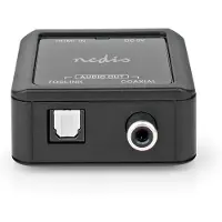 Nedis Extractor De Audio Hdmi A Coaxial/toslink Con Alimentación Cc