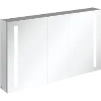 Villeroy & Boch , espejo de pared My View, dimensiones 130 x 75 x 17,3 cm, con iluminación LED