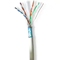 Nedis Cable De Red En Bobina Cat6 Stranded F/utp Copper 305 M Indoor Lszh