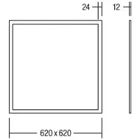 Brumberg Ailis Panel LED microprisma 3000K Dali