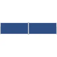 The Living Store Toldo enrollable "Living Store" para fachada, color azul, dimensiones 220 x 1000 cm