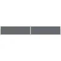 The Living Store Toldo enrollable "Living Store", color antracita, extensible, 180x1200 cm