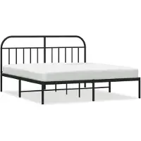 The Living Store Conjunto de cama Living Store con cabecero de metal, color , 183x213 cm