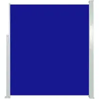 The Living Store La tienda "" ofrece una toldo lateral extensible de 160x500 cm, color azul