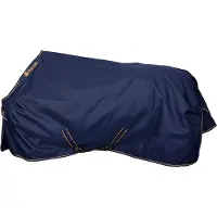 Bucas Outdoordecke, manta para exteriores de 150 gramos, modelo Irish Turnout, color azul marino/dorado, talla 125