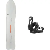 United Shapes - Packs (snowboard + fijaciones) - Pack Deep Reach 2024 - Blanco