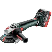 Metabo WB 18 LT BL 11-125 Quick amoladora angular sin cable 18 V 125 mm sin escobillas + 2x batería recargable 5,5 Ah + cargador + metaBOX ( 613054660 )